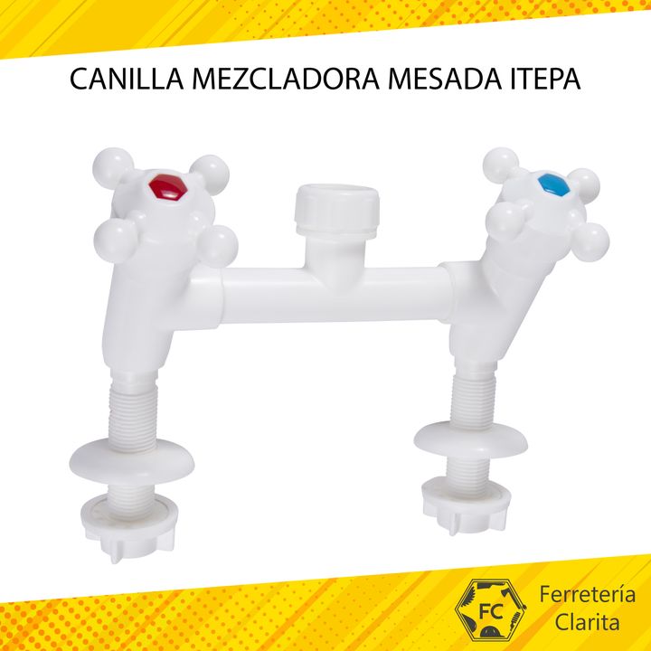 Canilla mezcladora de mesada Itepa