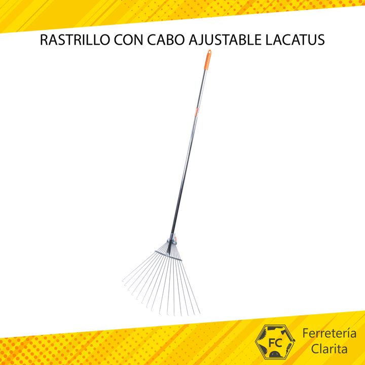 Rastrillo con cabo ajustable Lacatus